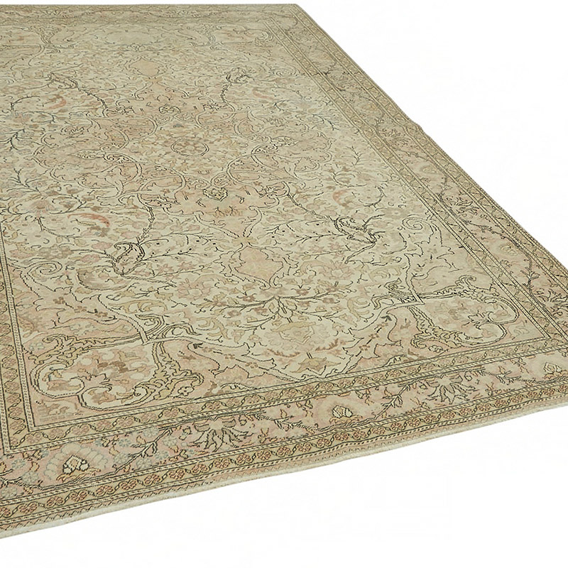 Vintage Turkish Hand-Knotted Rug - 6' 3" x 9' 5" (75" x 113") - K0087339