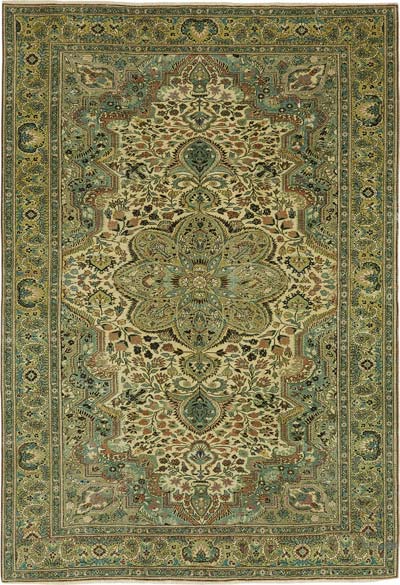 Alfombra Vintage Turca Anudada a Mano