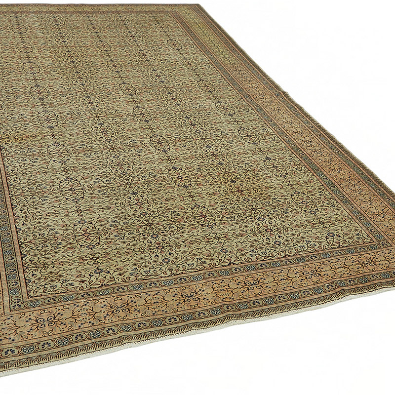 Alfombra Vintage Turca Anudada a Mano - K0087341