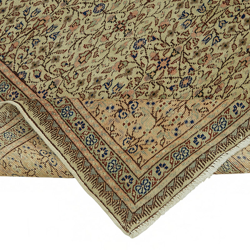 Alfombra Vintage Turca Anudada a Mano - K0087341