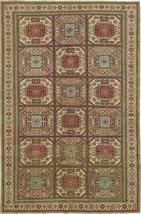 El Dokuma Vintage Halı - 198 cm x 306 cm
