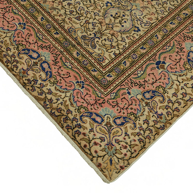 Alfombra Vintage Turca Anudada a Mano - K0087346