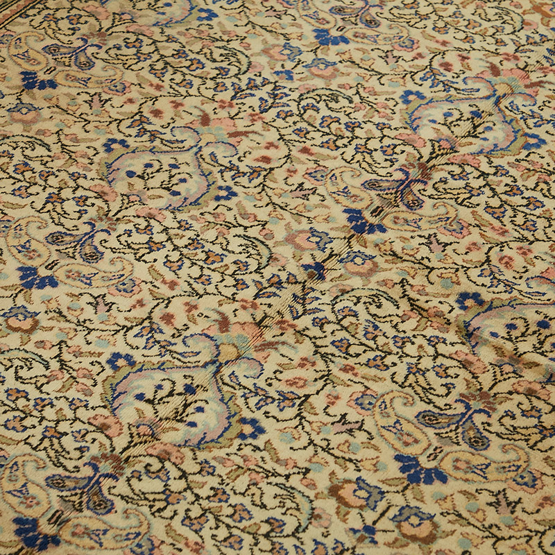 Alfombra Vintage Turca Anudada a Mano - K0087346