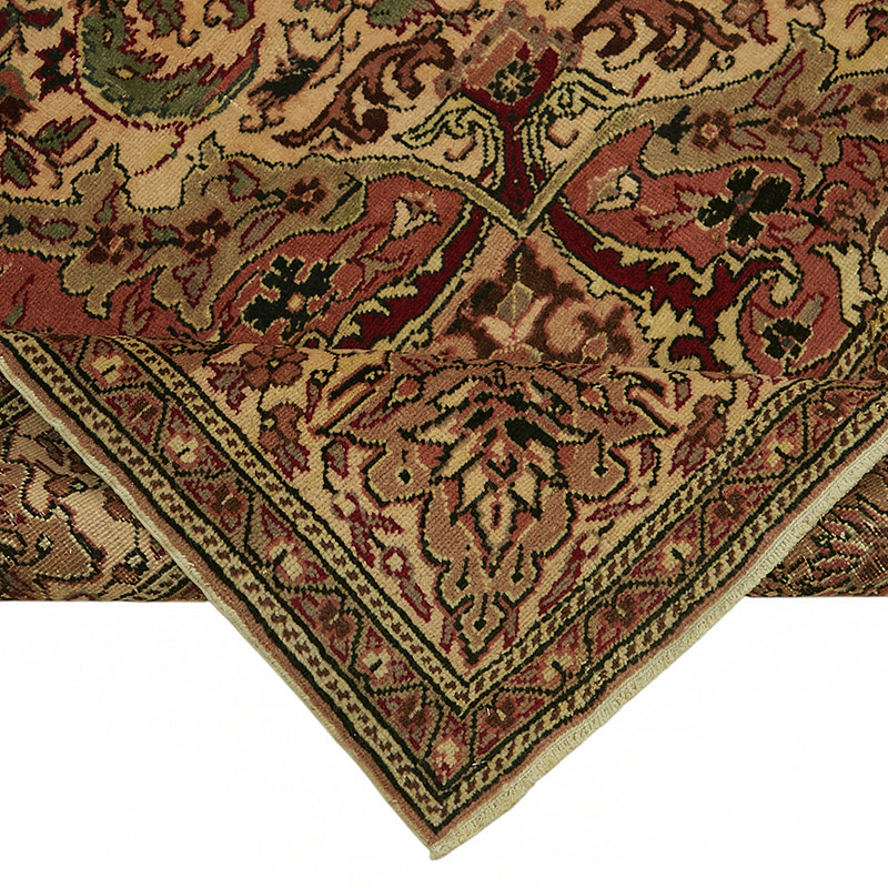 Vintage Turkish Hand-Knotted Rug - 6' 4" x 9' 8" (76" x 116") - K0087348