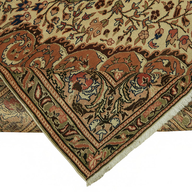 Vintage Turkish Hand-Knotted Rug - 6' 7" x 9' 11" (79" x 119") - K0087349