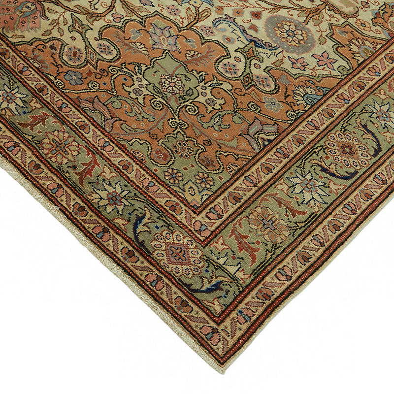Vintage Turkish Hand-Knotted Rug - 6' 6" x 9' 5" (78" x 113") - K0087350