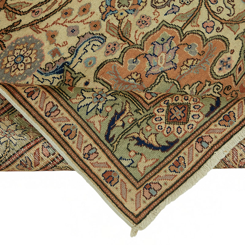 Vintage Turkish Hand-Knotted Rug - 6' 6" x 9' 5" (78" x 113") - K0087350