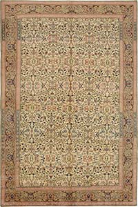 Alfombra Vintage Turca Anudada a Mano - 198 cm x 288 cm