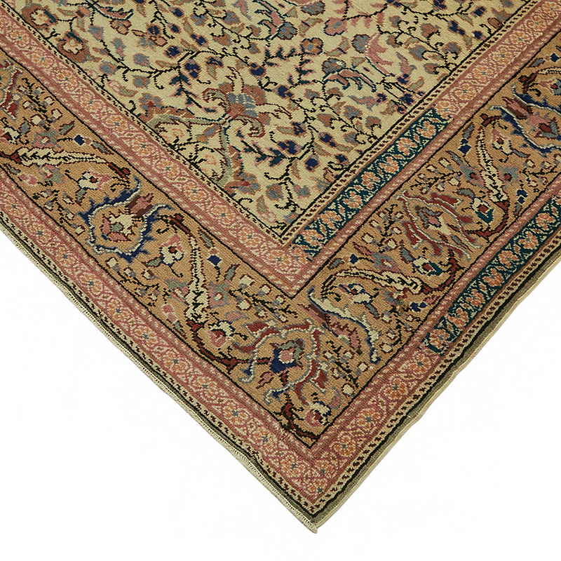 Vintage Turkish Hand-Knotted Rug - 6' 6" x 9' 5" (78" x 113") - K0087352