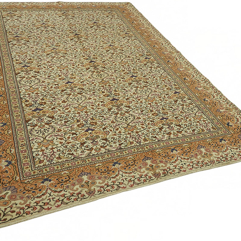El Dokuma Vintage Halı - K0087354