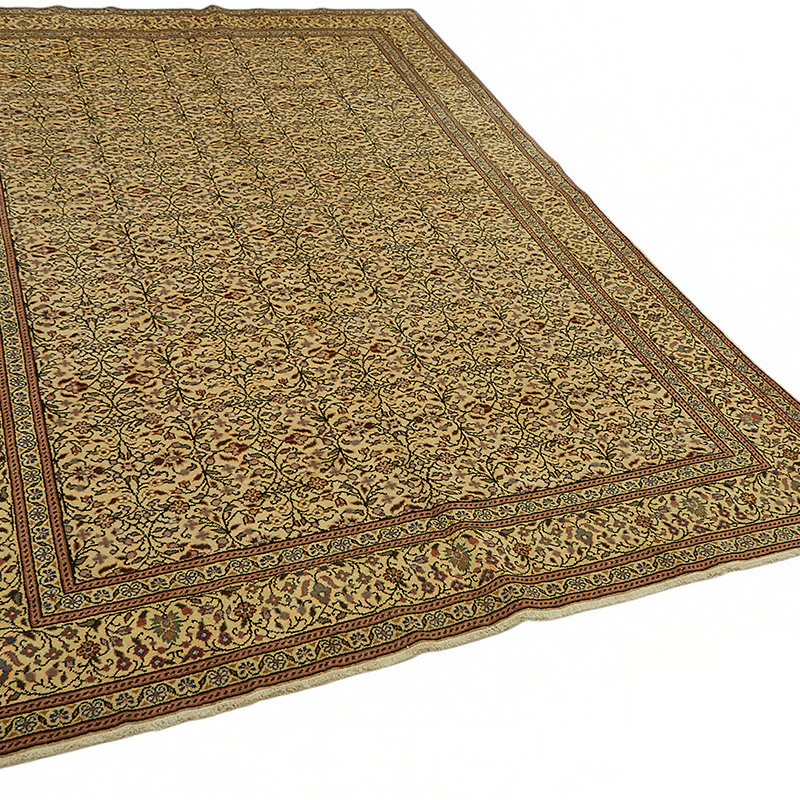 Alfombra Vintage Turca Anudada a Mano - K0087355
