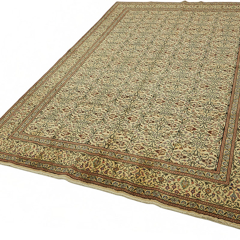 Alfombra Vintage Turca Anudada a Mano - K0087355