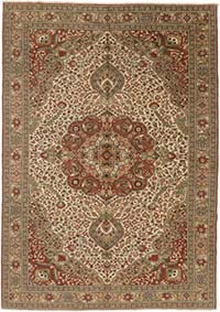 Vintage Turkish Hand-Knotted Rug - 6' 9" x 9' 5" (81" x 113")