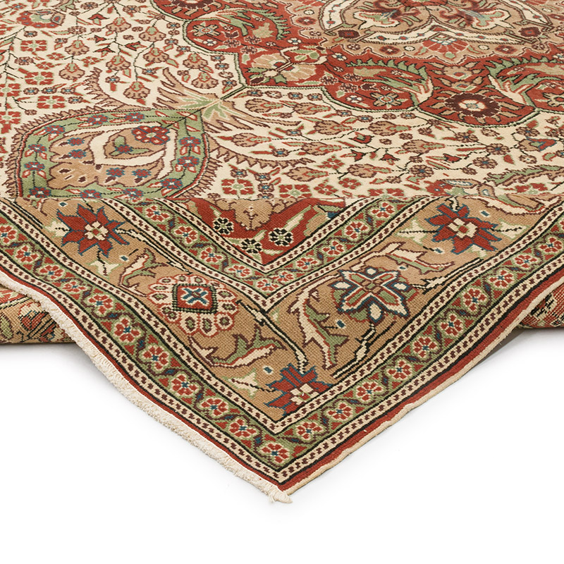 Vintage Turkish Hand-Knotted Rug - 6' 9" x 9' 5" (81" x 113") - K0087356
