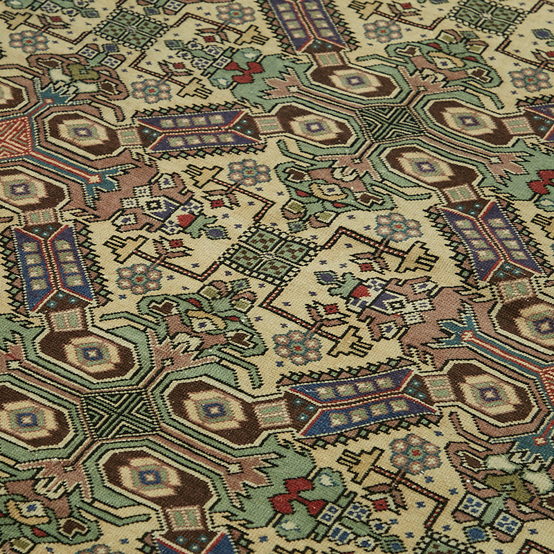 El Dokuma Vintage Halı - K0087357