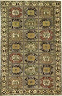 El Dokuma Vintage Halı - 198 cm x 305 cm