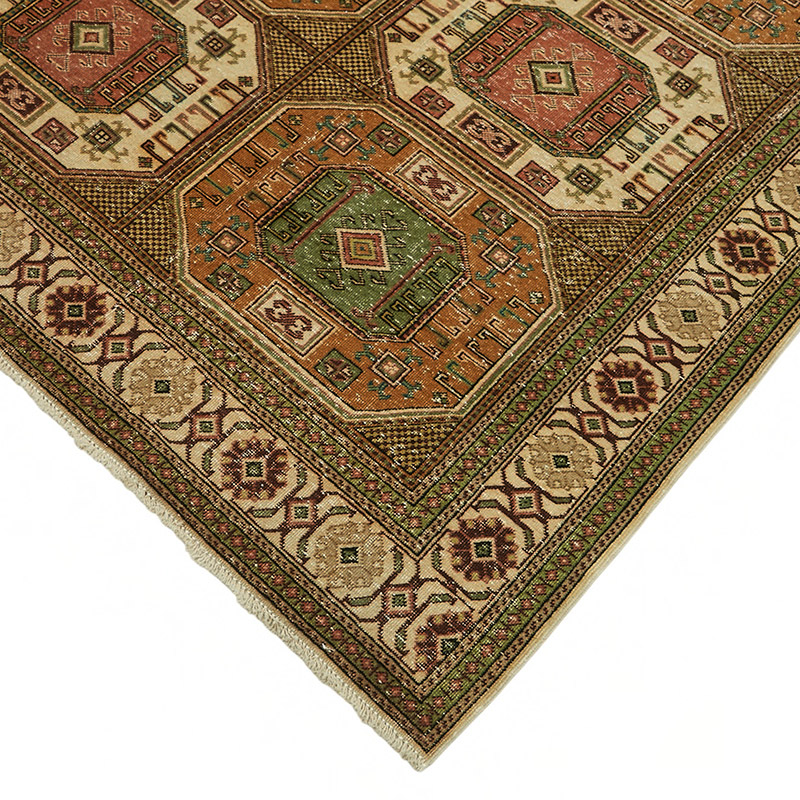 Alfombra Vintage Turca Anudada a Mano - K0087359