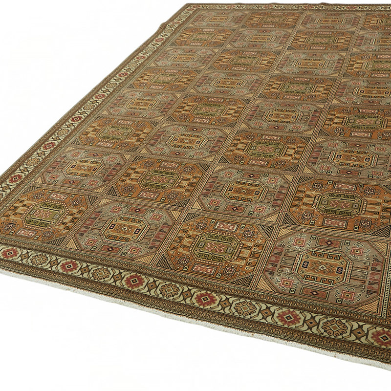 Vintage Turkish Hand-Knotted Rug - 6' 6" x 9' 3" (78" x 111") - K0087360