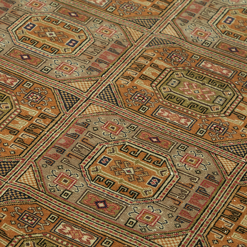 Vintage Turkish Hand-Knotted Rug - 6' 6" x 9' 3" (78" x 111") - K0087360