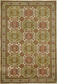 El Dokuma Vintage Halı - 202 cm x 295 cm