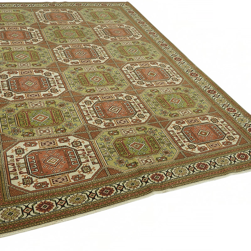 El Dokuma Vintage Halı - K0087361