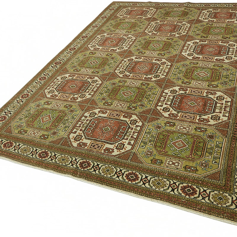 El Dokuma Vintage Halı - K0087361