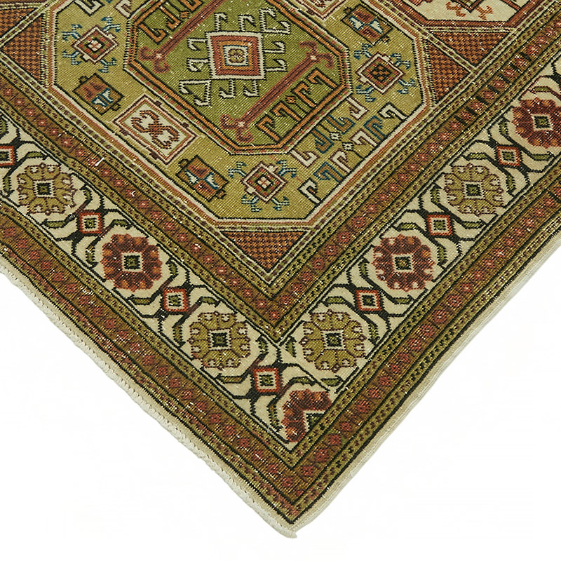 El Dokuma Vintage Halı - K0087361
