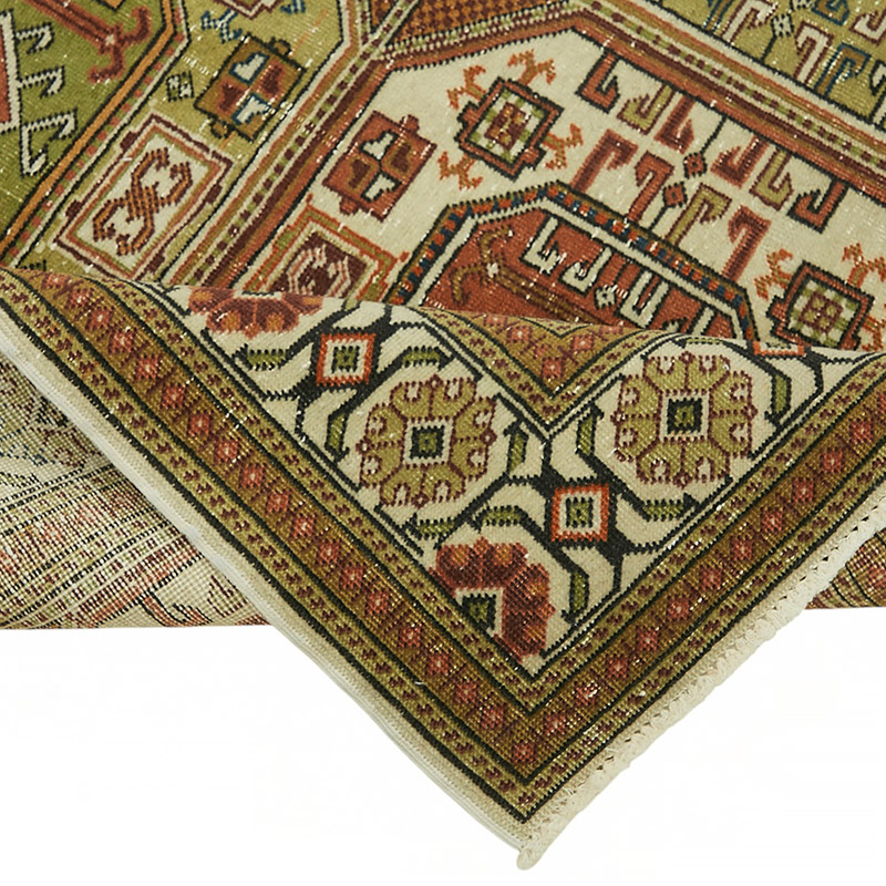El Dokuma Vintage Halı - K0087361