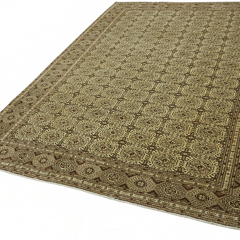 Alfombra Vintage Turca Anudada a Mano - K0087364