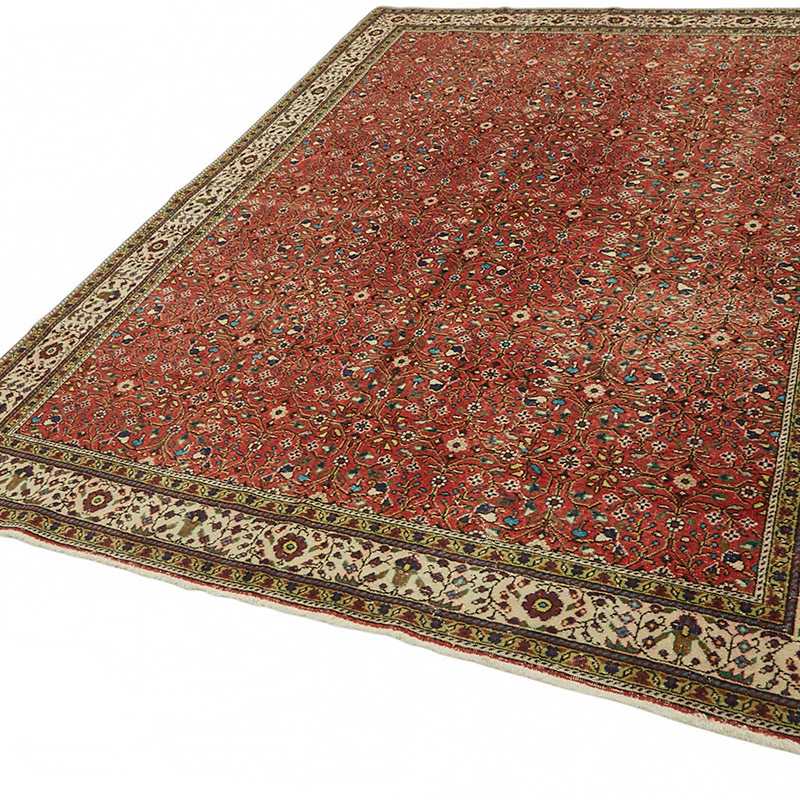 Alfombra Vintage Turca Anudada a Mano - K0087366