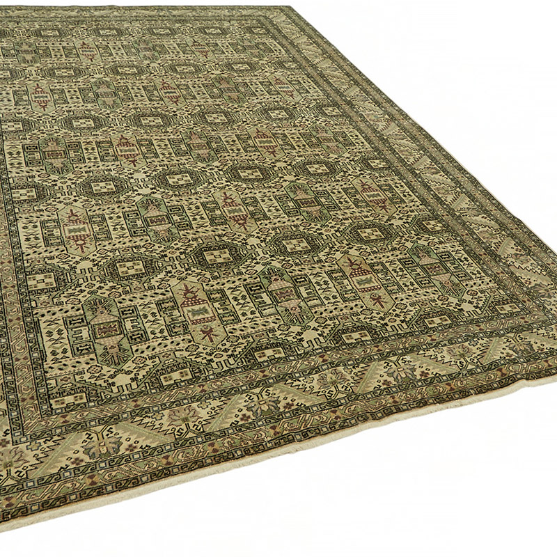 Vintage Turkish Hand-Knotted Rug - 6' 8" x 9' 9" (80" x 117") - K0087367