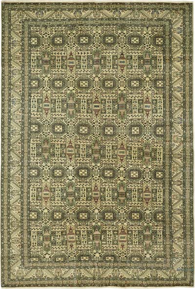 Alfombra Vintage Turca Anudada a Mano
