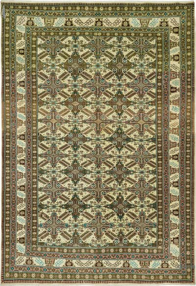 Alfombra Vintage Turca Anudada a Mano