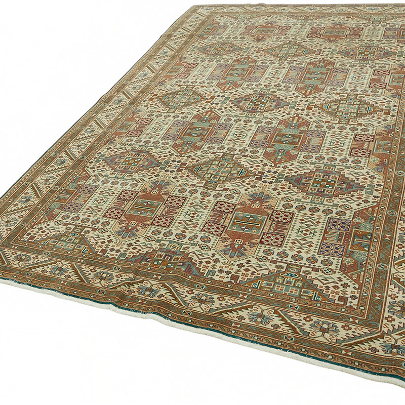 El Dokuma Vintage Halı - K0087369