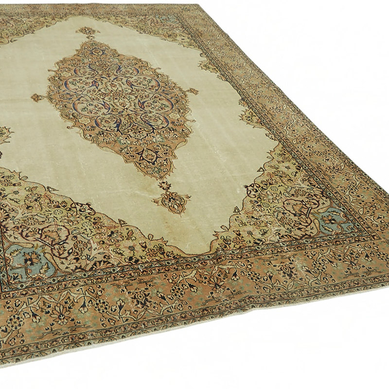 Alfombra Vintage Turca Anudada a Mano - 200 cm x 316 cm - K0087370