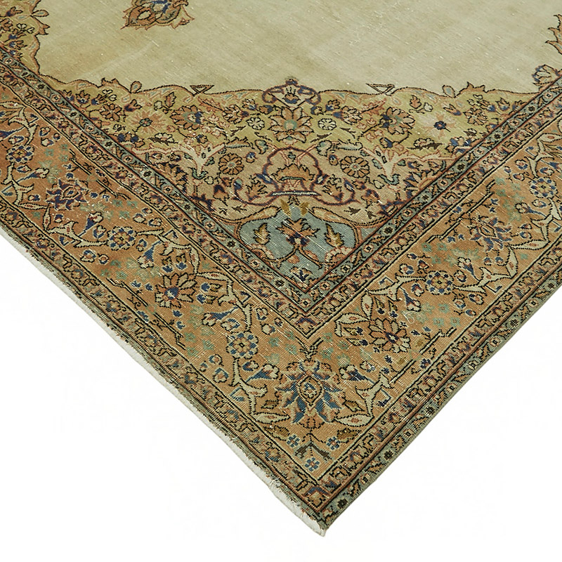 Alfombra Vintage Turca Anudada a Mano - 200 cm x 316 cm - K0087370