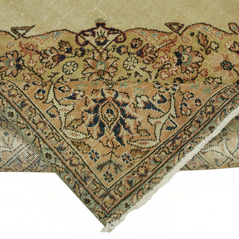 Alfombra Vintage Turca Anudada a Mano - 200 cm x 316 cm - K0087370