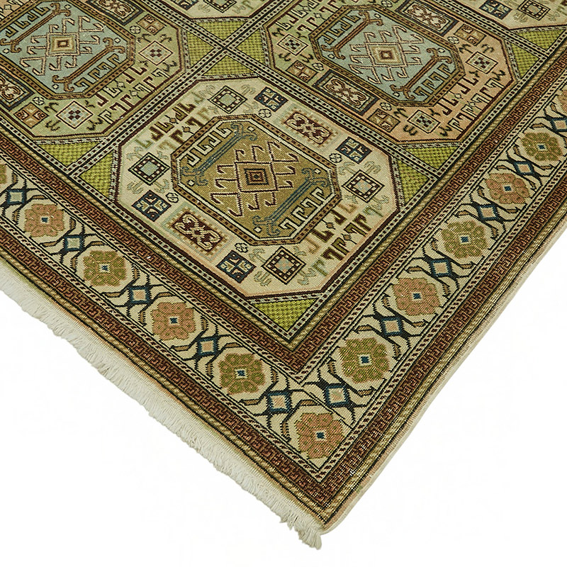 Alfombra Vintage Turca Anudada a Mano - K0087371