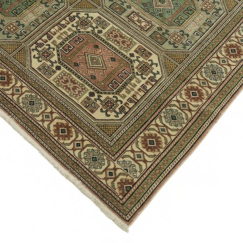 Alfombra Vintage Turca Anudada a Mano - K0087372