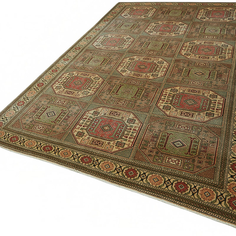 El Dokuma Vintage Halı - K0087375