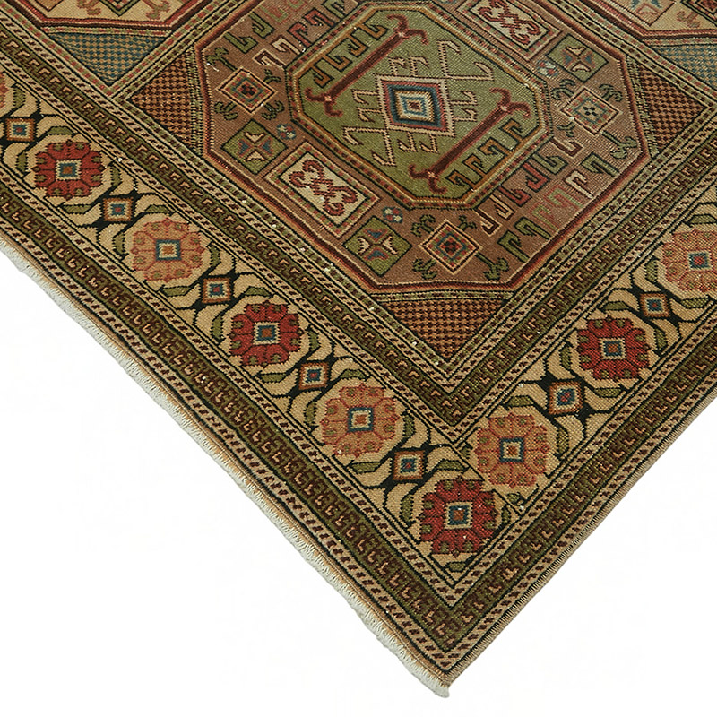El Dokuma Vintage Halı - K0087375