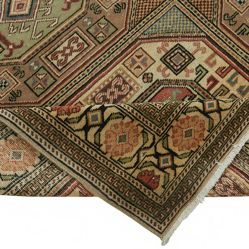 El Dokuma Vintage Halı - K0087375