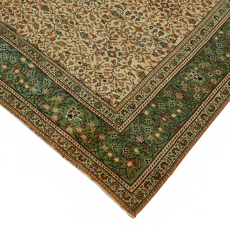 Vintage Turkish Hand-Knotted Rug - 6' 5" x 9' 4" (77" x 112") - K0087376