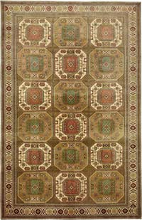 El Dokuma Vintage Halı - 198 cm x 300 cm