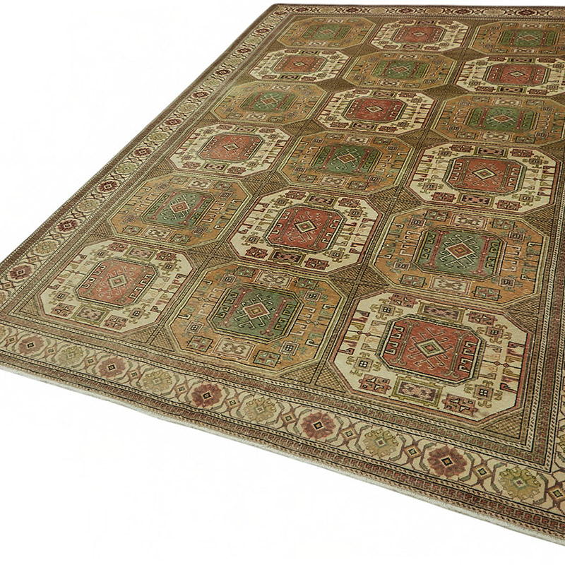 Alfombra Vintage Turca Anudada a Mano - K0087377