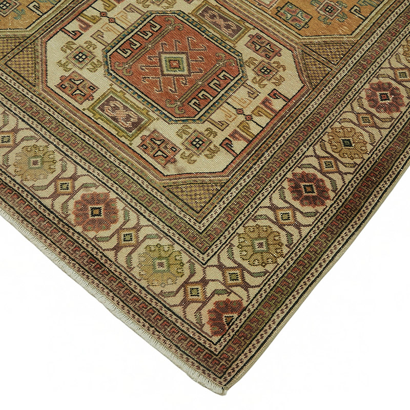 Alfombra Vintage Turca Anudada a Mano - K0087377