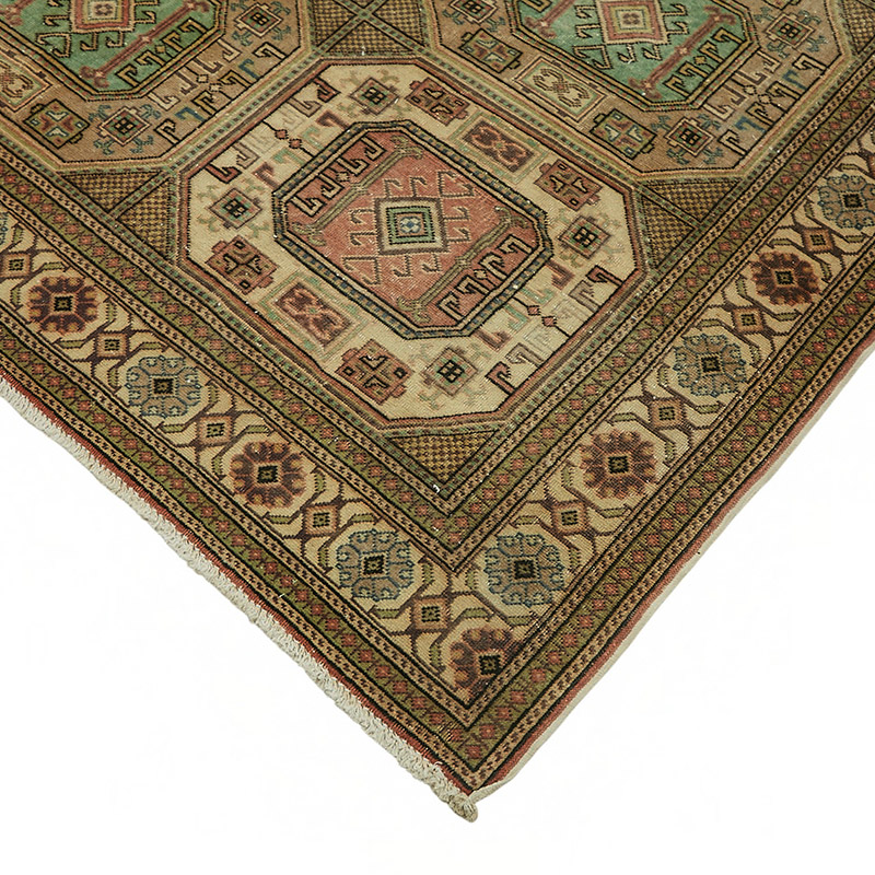 Vintage Turkish Hand-Knotted Rug - 6' 8" x 9' 10" (80" x 118") - K0087378