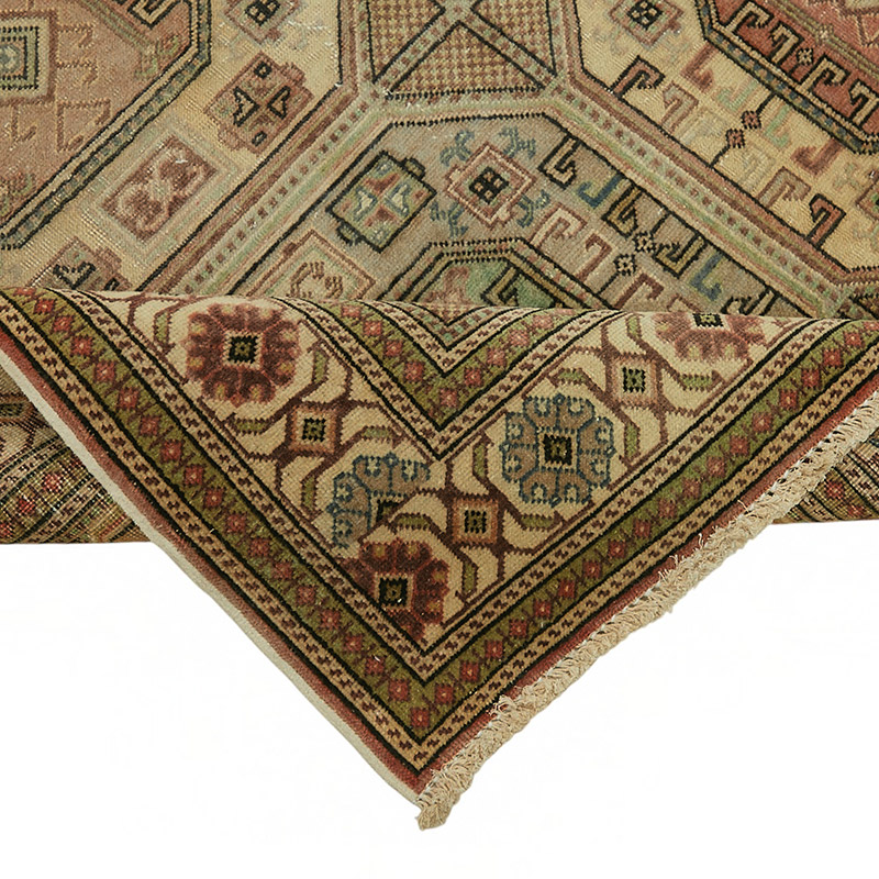Vintage Turkish Hand-Knotted Rug - 6' 8" x 9' 10" (80" x 118") - K0087378