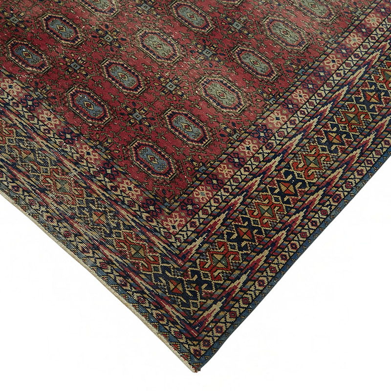 Alfombra Vintage Turca Anudada a Mano - K0087379