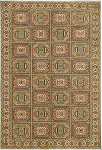 El Dokuma Vintage Halı - 197 cm x 287 cm